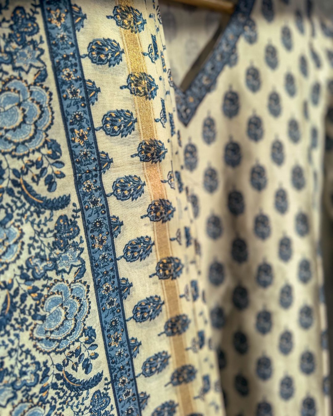 Blue Bahaar Suit Set