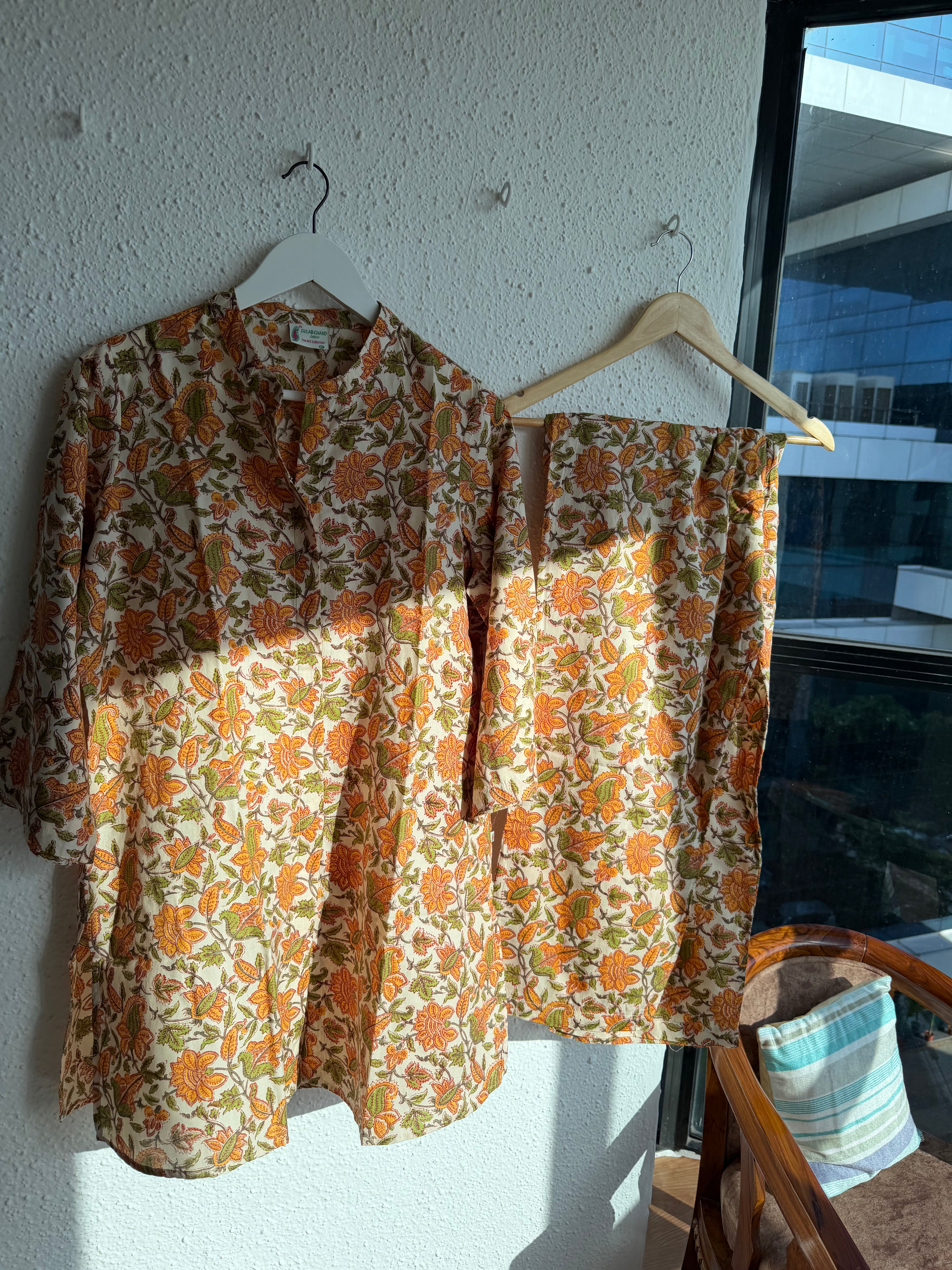 Kesari Bloom Co-ord Set