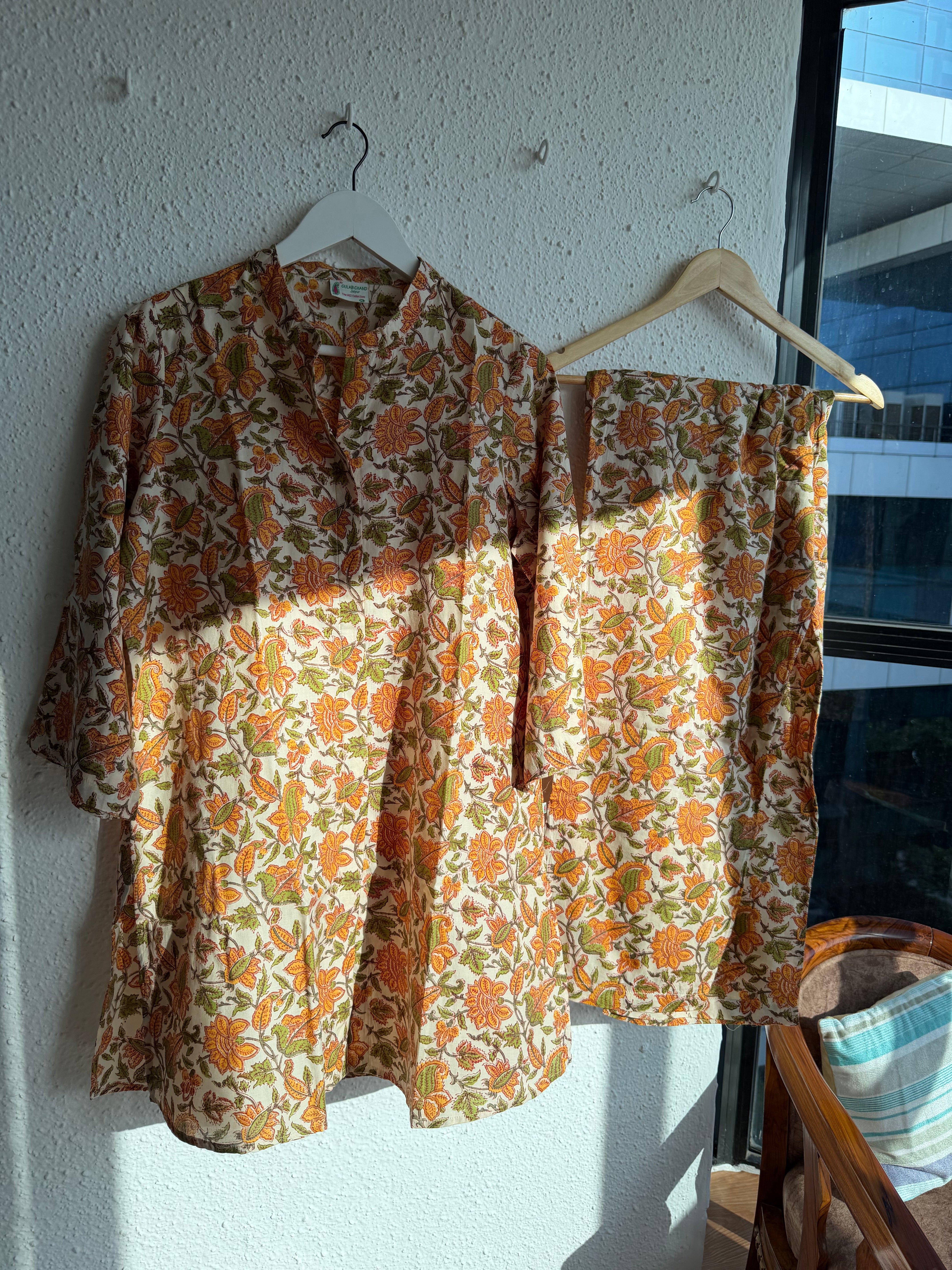 Kesari Bloom Co-ord Set