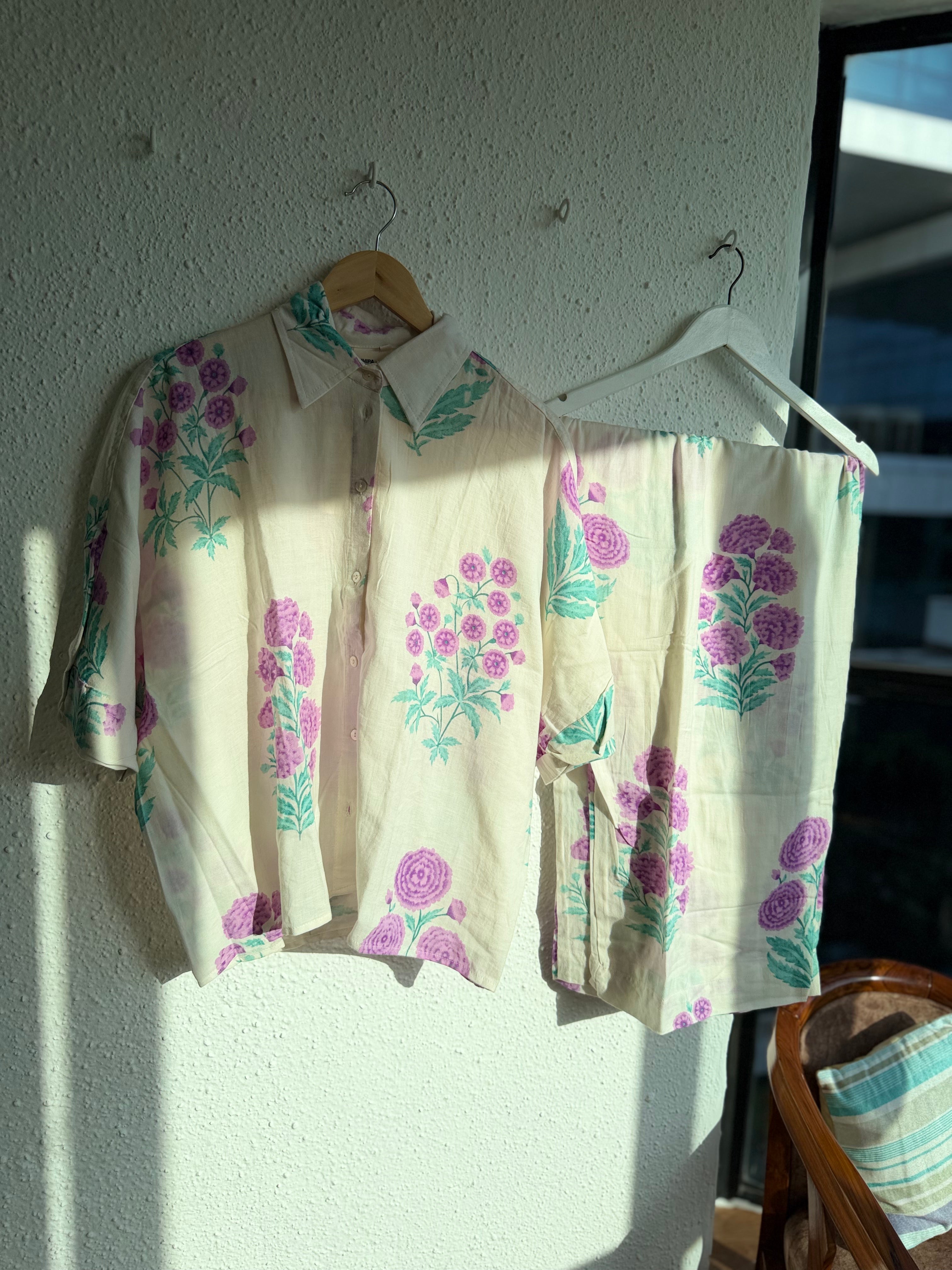 Lavender Heritage Co-ord Set