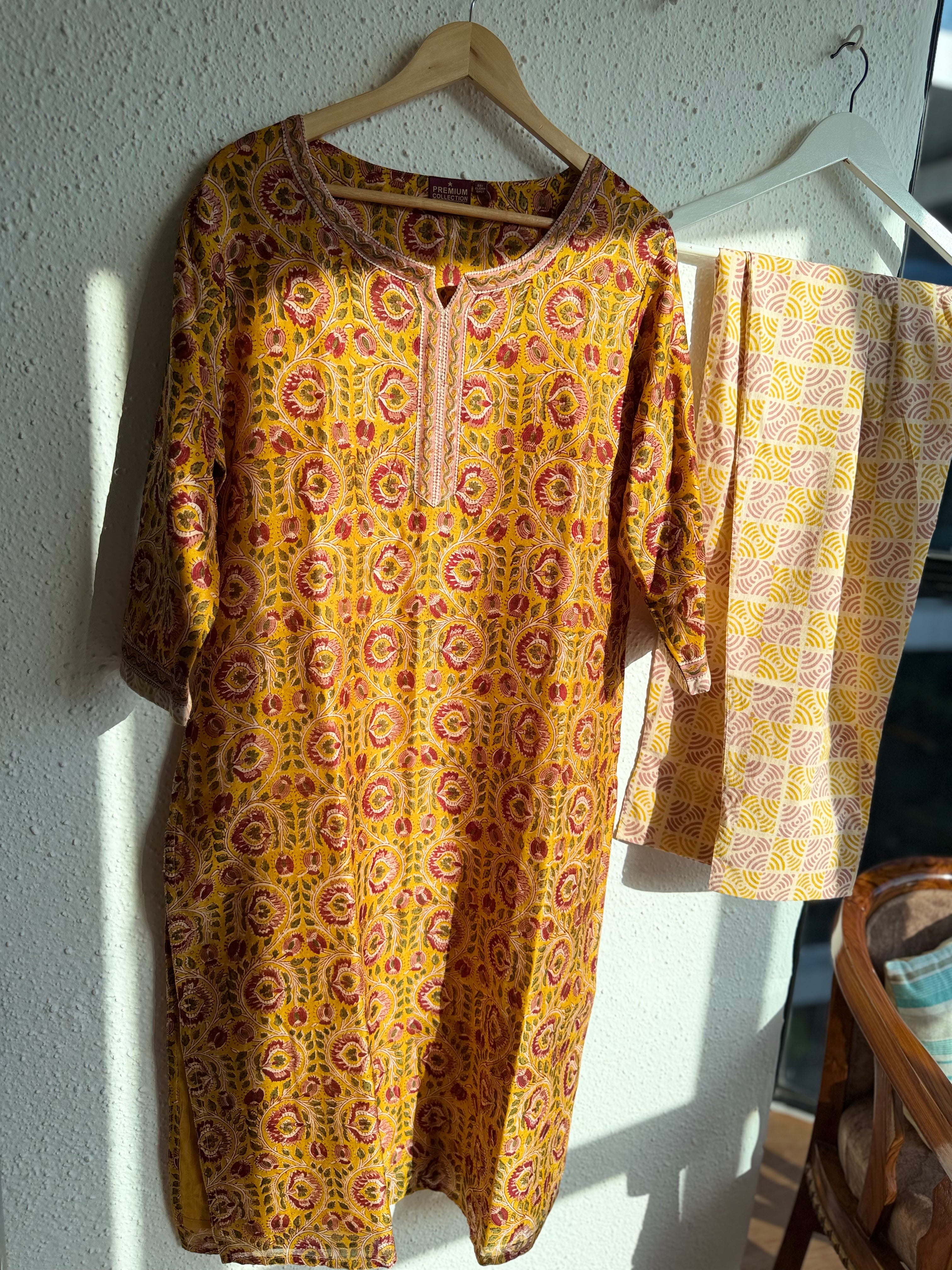 Marigold Heritage 3-Piece Suit Set