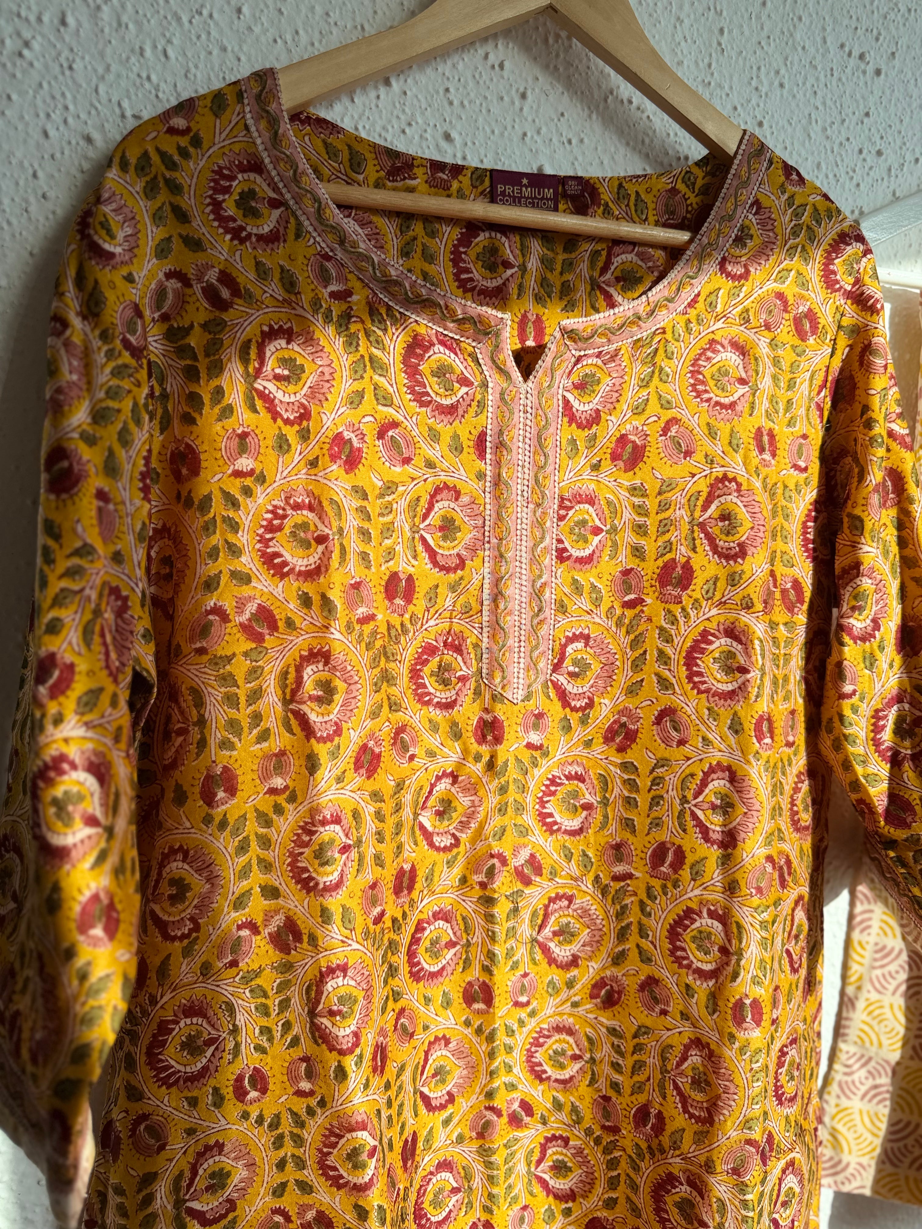 Marigold Heritage 3-Piece Suit Set
