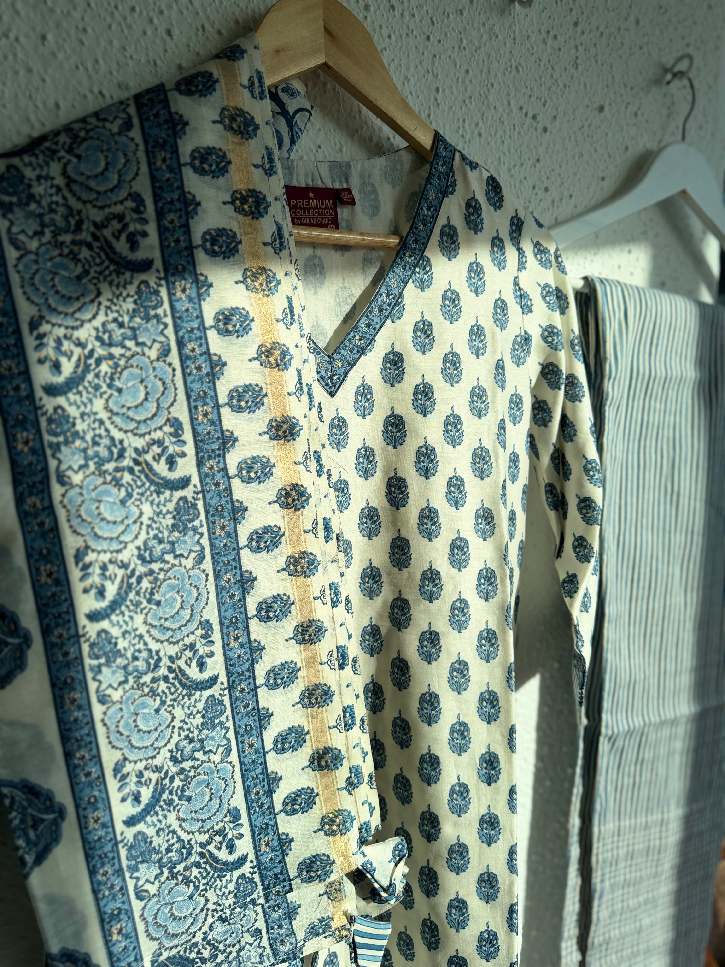 Blue Bahaar Suit Set